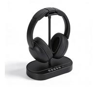 Sxhlseller Auriculares Inalámbricos para TV, Bluetooth 5.4 Estéreo HiFi con Base de Carga del Transmisor, Plug and Play para Padres Mayores, Duración de la Batería de 40 Horas, Alcance de