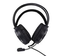 Sxhlseller Auriculares USB con Cable para Juegos con Sonido Envolvente 7.1 Envolvente y Efectos RGB para PC y Switch, Micrófono con Cancelación de Ruido, Ajuste Cómodo (Black)