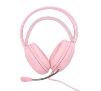 Sxhlseller Auriculares USB con Cable para Juegos con Sonido Envolvente 7.1 Envolvente y Efectos RGB para PC y Switch, Micrófono con Cancelación de Ruido, Ajuste Cómodo (Pink)