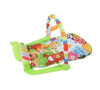 Sxhlseller Baby Piano Gym Almohadilla De Actividad Divertida Y Multifuncional para Bebés, Estera Extraíble Y Lavable, Adecuada para Viajar con Niños (Green)