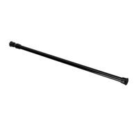 Sxhlseller Barra Telescópica de Tensión de Resorte para Cortinas, Riel Ajustable de Acero con Alto Contenido de Carbono para Divisores de Armario de Cocina y Baño, Negro, 40-70 Cm, No Requiere