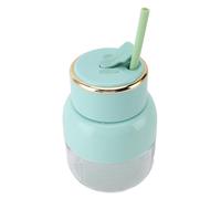 Sxhlseller Batidora Portátil Recargable USB 800ml |Taza Exprimidora Eléctrica para Batidos, Batidos de Proteínas, Botella de Licuadora Personal para el Hogar, Oficina, Viajes, Camping (GREEN)
