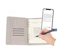 Sxhlseller Bolígrafo Inteligente Bluetooth 5.0 para Tomar Notas con Cuaderno y Tablero de Escritura, Diseño 3 en 1, Tecnología de Reconocimiento OCR, Digitalización Síncrona en Tiempo Real, (Blue)