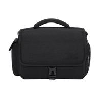 Sxhlseller Bolsa Bandolera Impermeable para Cámara, Partición Desmontable, Acceso Rápido, Funda Compacta Multifuncional para Cámara para Fotógrafos (CN Grande Negro (1 3 Lentes))