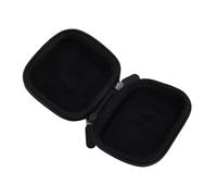 Sxhlseller Bolsa de Almacenamiento de la Cámara, Caja de Protección de Carcasa Dura con Cremallera de 2 Vías para la Acción 5 Pro, Material de Derrame PU y Forro de Vellón para Accesorios (Black)