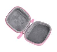 Sxhlseller Bolsa de Almacenamiento de la Cámara, Caja de Protección de Carcasa Dura con Cremallera de 2 Vías para la Acción 5 Pro, Material de Derrame PU y Forro de Vellón para Accesorios (Pink)