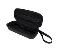 Sxhlseller Bolsa de Almacenamiento para Cámara 4, Estuche Portátil de Carcasa Dura de PU con Ranuras para Tarjetas de Bolsillo de Malla, Correa de Muñeca a Prueba de Golpes y Polvo para