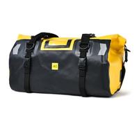 Sxhlseller Bolsa de Lona Impermeable para Motocicleta con Gran Capacidad para Viajeros, Diseño Reflectante para Viajes Nocturnos (Verde Militar, 40 L) (K23516Y-40L,)