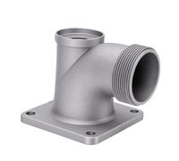 Sxhlseller Bomba de Agua de 2 Pulgadas Salida Roscada 63405 56160 | Conector de manguera de descarga, Adaptador de pico de motor de basura, Accesorio de drenaje de fluidos de servicio pesado,