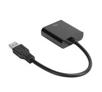 Sxhlseller Cable Adaptador USB 3.0 a VGA Convertidor de y Vídeo 1920 X 1080 5,0 Gbps para 7/8/10, Extensor de Monitor Plug and Play para Computadora de Escritorio y Portátil