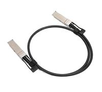 Sxhlseller Cable DAC QSFP28 de 100G QSFP28 a de Conexión Directa, Cable óptico de Alta Velocidad, Plug and Play, Ahorro de Energía de 1 Metro para Apilamiento y Conexión en Cascada de Big Data