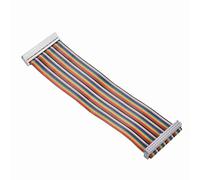 Sxhlseller Cable de Extensión GPIO de 40 Pines, Cinta Arcoíris Hembra a Hembra | Extensor de Puerto de E/S para 2/3 Banana Pi, Núcleo de Cobre de 20 Cm