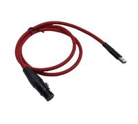 Sxhlseller Cable de Micrófono USB, Cable XLR a USB, Convertidor de Enlace de Micrófono Hembra, Sonido de Alta Fidelidad para Grabación de Podcasts, Karaoke, Cantar, Altavoz, Consola de Mezcla (1