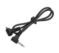 Sxhlseller Cable de Sincronización de PC con Flash, Conector de 2,5 Mm a Cable de Sincronización de PC Macho, Profesional, Liviano, Compacto, 30 Cm, con Suave y Duradero, para Cámara y Flash Fuera