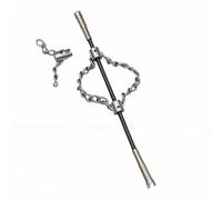 Sxhlseller Cadena de Descalcificación de Alcantarillado para Resorte de 16 Mm, Herramienta de Limpieza de Dragado de Drenaje de Acero de Aleación para Tuberías de 50-200 Mm, Mecanismo de Cadena