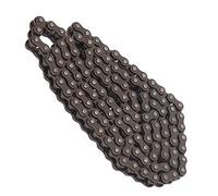 Sxhlseller Cadena de Rodillos 25H 124 Eslabones de Acero para Scooter | Enlaces de transmisión de alta resistencia, bucle de piñón de bicicleta de bolsillo, reparación de motores