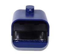 Sxhlseller Caja de para Gatos Inteligente con Spray Soplador |Inodoro Antisalpicaduras de Acero Inoxidable para Gatos de Interior con Videoportero y Monitorización (Blue)