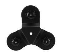 Sxhlseller - Cámara de acción triple ventosa, 3 soportes básicos para coche, superficie táctil de 6,5 Cm, 7 imanes por taza, interfaz de tornillo de 1/4" 3/8", con multidireccional ajustable