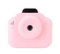 Sxhlseller Cámara de Impresión Instantánea Portátil HD 1080P Impresión Térmica Juguete de Lapso de Tiempo para Estudiantes, ABS Pantalla de 2,4 Pulgadas Cámara de Viaje en Blanco y Negro (Pink)