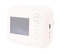 Sxhlseller Cámara Digital con Impresión Instantánea, Cámara Instantánea Portátil con Zoom 48MP 1080P HD 6X, Funciones de Juego MP3, para Regalos Fotográficos en Blanco y DIY (2)