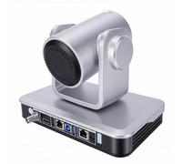 Sxhlseller Cámara PTZ 4K, Cámara de Seguimiento Automático AI con Carcasa de ABS, Zoom óptico 12X PoE USB 3.0 HDMI 2.0 para Videoconferencia Transmisión en Educación Transmisión de la (Enchufe de la