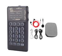 Sxhlseller Cambiador de Voz Portátil, 8 Modos de Voz, 6 Efectos de Reverberación, Placa de Sonido Bluetooth con Reducción de Ruido y Ajuste de Tono, para PC, Teléfono, Tableta, Juegos,