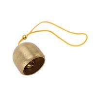 Sxhlseller Campana Colgante de Latón con Sonido Claro para Estudiantes, Regalo Al Aire, Decoración de Bolsa de Adorno de Latón para Camping o Correa para Mascotas