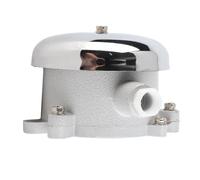 Sxhlseller Campana de Alarma contra Incendios de Aleación de Aluminio a Prueba de Explosiones Campana Eléctrica de Sonido Fuerte y Claro para Evacuación de Emergencia Ideal para Instalaciones de