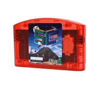 Sxhlseller Cartucho de Código Abierto SC64 Apto para Consola de Juegos N64, Cartucho de Juego Compatible con Juegos de hasta 64 MB, Tarjeta de Memoria Pequeña Incorporada de 16 GB, Tarjeta de (rojo