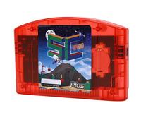 Sxhlseller Cartucho Flash N64 de Código Abierto, Grabadora de Lector de Juegos N64 de 32 GB, Emulación 64DD y Hub Emulador, Admite Biblioteca de Juegos Completa y Homebrew, USB C a PCA (Rojo