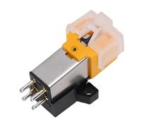 Sxhlseller Cartucho Magnético Móvil con Brazo Cónico de Fibra de Carbono, 20 a 20000 Hz, Baja Resonancia, Tonos Medios Cálidos, para Actualización de Tocadiscos