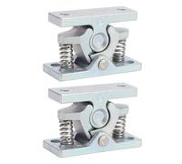 Sxhlseller Cierre de Doble Rodillo, Aleación de Zinc, Cierre de Puerta con Resorte Resistente, de Tope para Yates RV, 1 par