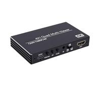 Sxhlseller Conmutador de Pantalla Cuádruple HD Multiviewer 4 en 1, 4K 30Hz Multiviewer HDMI sin Interrupciones con Control Remoto, Procesador de Pantalla Múltiple 4x1