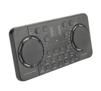 Sxhlseller Consola de Mezcla de Sonido en Compacta para Transmisión en, Consola de Tarjeta de Sonido con Varios Efectos, Grabación de Estudio, Batería de Larga Duración