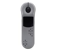 Sxhlseller Control Remoto de Presentación Inalámbrico Recargable con Panel Táctil y Bluetooth 5.3, Clicker USB 2.4G para Diapositivas, Alcance de 10 M, Presentador Ergonómico Liviano para (Grey)