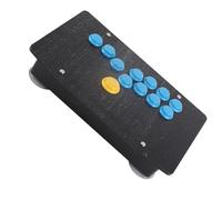 Sxhlseller Controlador de Todos los Botones con Función, Mejor Control para Usuarios de PC, Mejorando la Experiencia de Juego Competitiva ABS Acrílico Negro