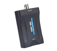 Sxhlseller Convertidor a BNC, Vídeo Compuesto y Adaptador de de 3,5 Mm, Convertidor de Señal Digital a Analógica con Alimentación USB, para Grabadora de DVD VHS NTSC PAL 480i 576i