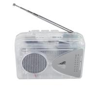 Sxhlseller Convertidor de Cinta de Casete a MP3, Calidad de Sonido Clara, Radio FM y Am, Conector para Auriculares de 3,5 Mm, para Convertir Cintas Mixtas y Casetes a Reproducción de MP3