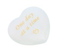 Sxhlseller Cristal de Corazón, Forma de Corazón Decorativo Portátil Piedra de Cristal Hermosa Múltiple Propósito para Regalos (proteína)