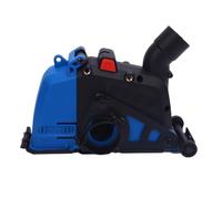 Sxhlseller Cubierta Antipolvo para Amoladora Angular |Protector de Corte Ajustable de 0 a 45 Mm, Accesorio Universal de Recolección de Polvo con Puerto de Vacío, Plástico Resistente