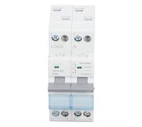 Sxhlseller DC 63A Interruptor de aislamiento potente doble interruptor de desconexión para sistemas solares fotovoltaicos, aislamiento de alta estabilidad para paneles solares conectados a la red