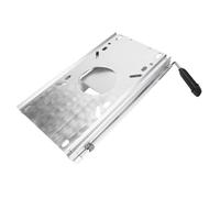 Sxhlseller Deslizador de Asiento de Barco con Rango Deslizante de 14 Cm |Tobogán de Asiento Marino de Aluminio con para Base de Pedestal Estándar de 5,3x5,3 Pulgadas, Patrón de Orificio Preperforado