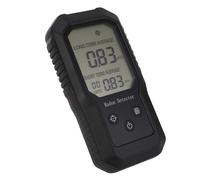 Sxhlseller Detector de Radón Digital, Dispositivo de Prueba de Gas Portátil para el Hogar con Pantalla de Lectura a Largo y Corto Plazo, Monitor Alimentado por Batería con Caja de Almacenamiento