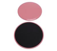 Sxhlseller Discos Deslizantes para Entrenamiento de Cuerpo Completo Rosa |Resbaladores Antis de la Base Compacta del Resbalón para los Resbaladores Caseros del Piso del Equipo del Ejercicio (Pink)