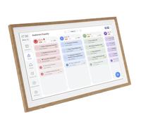 Sxhlseller Dispositivo Concentrador Digital con Pantalla Táctil, Pantalla de 15,6 pulgadas: system de Visualización de Sincronización de Programación en Tiempo Real para Organización del (Enchufe de