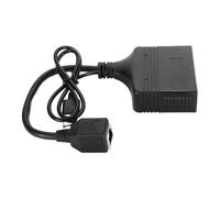 Sxhlseller Divisor Gigabit Ethernet 1 a 4, Adaptador de Red RJ45 de Alta Velocidad de 1000 Mbps para Cable Cat5e Cat6 Cat7 Cat8, Concentrador de 4 Puertos con Alimentación USB para Módem de