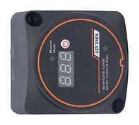 Sxhlseller Dual Battery Isolator 12V 140A Smart Voltage Split para Camper | Relé de carga automática, medidor con pantalla digital, energía auxiliar marina, configuración de vehículos terrestres