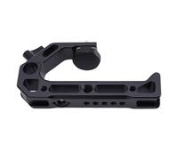 Sxhlseller Empuñadura Superior para Cámara Compatible con Jaulas de Cámara con Orificio de Localización de 3/8 Pulg.-16, Soporte de Zapata Fría Ergonómico Liviano de Metal de Aleación de Aluminio