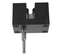 Sxhlseller Engarzadora Asistida Eléctrica de Impacto de Metal para Tuberías Máquina Engarzadora de Tubos de Acero Inoxidable Duradera para Conductos Metálicos Redondos, Fácil de Controlar, para