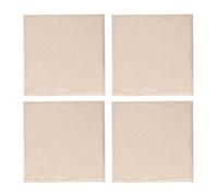 Sxhlseller Escalón de Polipropileno Resistente a la Intemperie con Estacas para el Suelo |Decoración Cuadrada Beige para Camino y Acera de Jardín, Diseño Estable y duradero. (blanco crema)